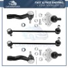 Unbranded 6pc Set Outer Steering Tie Rod Ends For Toyota