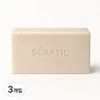 Soaptic Natural Soap Moisturizing Skin Tone Soothing Cleansing, 105g, 3 Pieces / 솝틱 천연비누 보습 피부톤 수딩 클렌징, 105g, 3개입