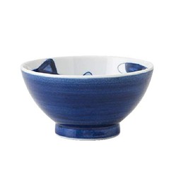 Yamani 36190021 Rice Bowl, Blue, 11.5