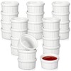 Amyhill 24 Pcs 1 oz Mini Ramekins Small Porcelain Tiny