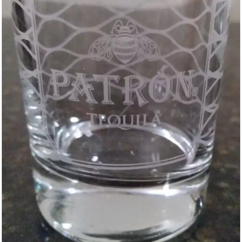 Patron NEW! Set of (2) Patron Tequila Highball Glasses w/