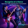 Wireless Guitar Transmitter Receiver 2.4GHz with 2 Modes, Upgrade Thumb-Size,