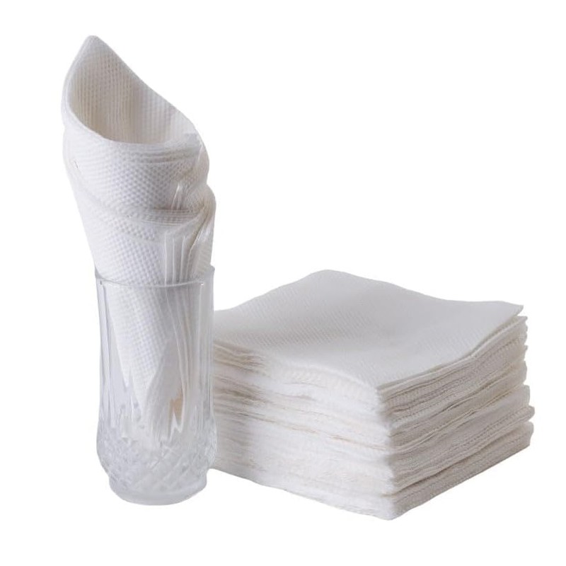 AEJESOP Paper Napkins, 90 Count, White, Tissue paper