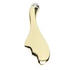 Double Head Eye Cream Applicator Zinc Alloy Ergonomic Magnetic Ball