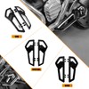 HCmotorku Driver Floorboards Rider Front Footboards Pedal Foot Peg Fit