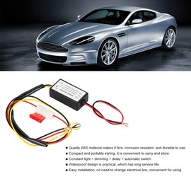 Waterproof Smart LED DRL Daytime Running Light Dimmer Auto LED Switch Controllers Dimmer Controller Module Box Relay