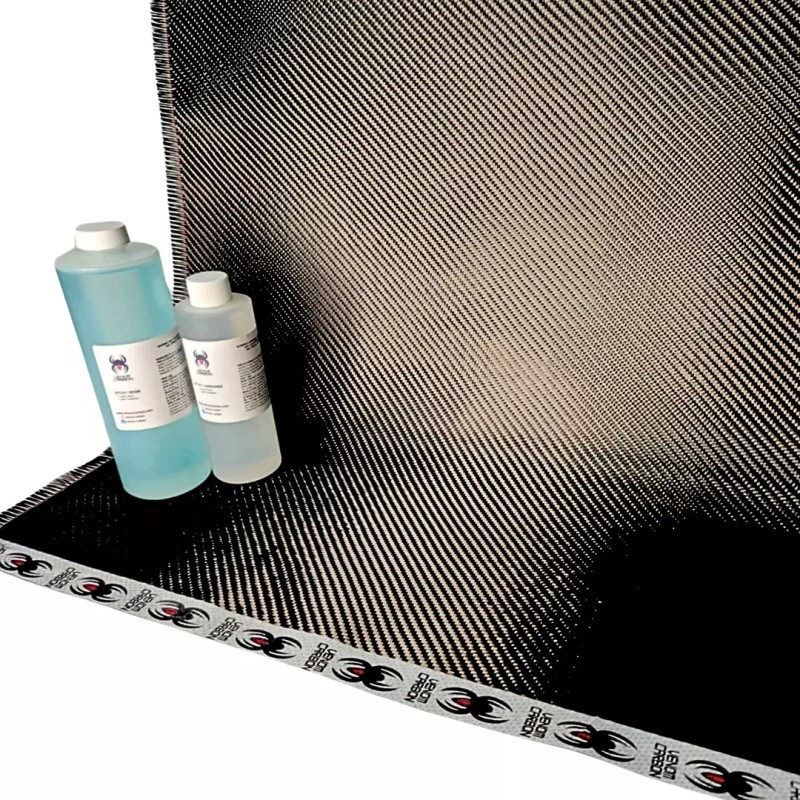 Venom Carbon 24" x 5FT Twill Weave Carbon Fiber Fabric