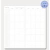 Undated Pocket Weekly Planner Schedule Organizer Agenda Year Month Week