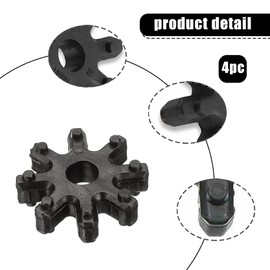 Set of 4 Car Steering Column Coupling, 563152K000FFF Flexible Coupling, Coupling Steering Coupling Steering Column Gear Intermediate Lever Socket Coupler
