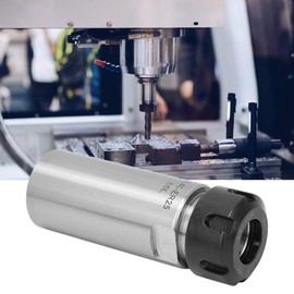 ER25 Collet Chuck CNC Extension Bar Side Mounted Straight Shank Lathe Collet Chuck Tool Holder SL40-ER25-85L