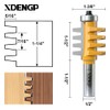XDENGP Professional Finger Joint Router Bit 1/2" Shank, Reversible Finger