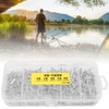 500PCS Single Double Barrel Crimping Sleeve Fishing Line Wire Leader