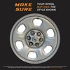PACRIM 16" Gloss Black Wheel Skin Set Made Compatible with