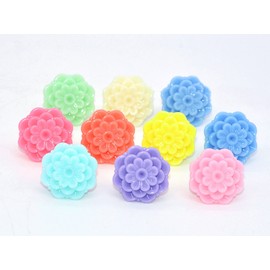 10 Pcs Creative Office Decorative Thumbtacks Mushroom Pushpins for Home Office Cork Board Photo Wall (Little Daisy)