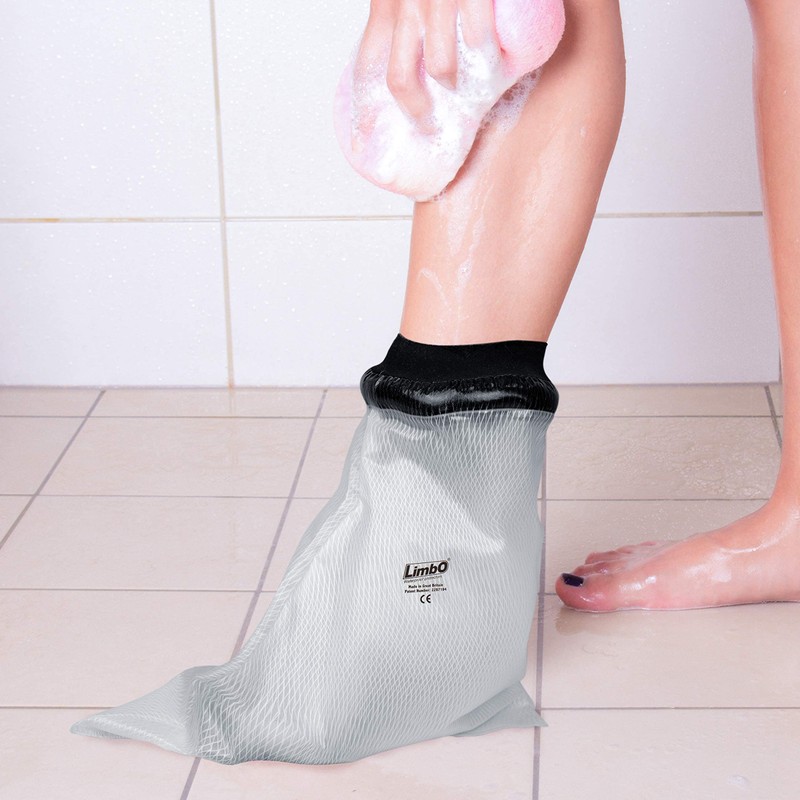 LimbO Waterproof Protection for Light Foot Dressing. M20 Fits Ankle