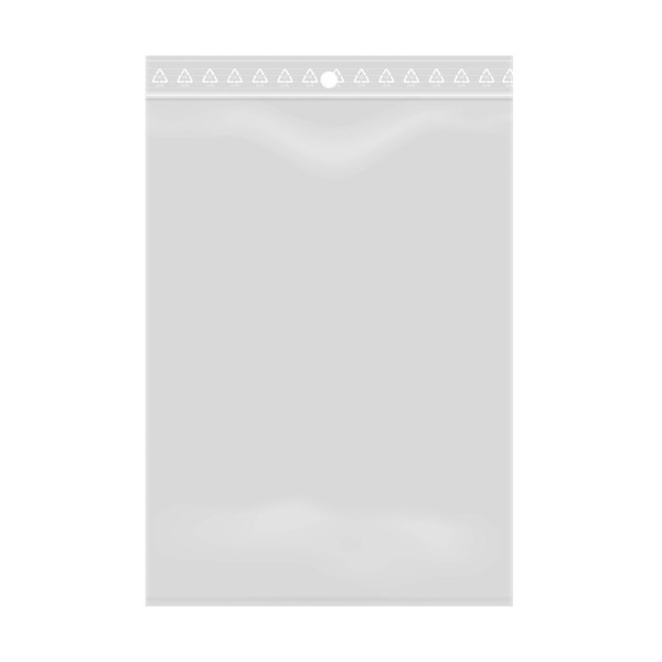 100 x Clear Resealable Zip Bags for Food Products Jewellery