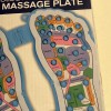 Brookstone Reflexology FOOT MASSAGE PLATE REDUCES TENSION RELIEVES PAIN NIB
