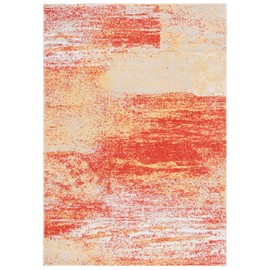 SAFAVIEH Adirondack Collection Area Rug - 6' x 9', Rust & Gold, Modern Abstract Design, Non-Shedding & Easy Care, Ideal for High Traffic Areas in Living Room, Bedroom (ADR112P)