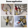 G1 / 2“（DN15） Thermostatic Mixing Valve,Hot Cold Water Brass Adjustable