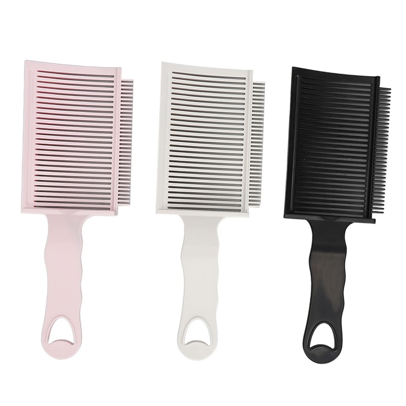 3pcs Fade Comb Professional Salon Barber Hair Cutting Clipper Comb