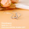 Sereney Daughter Necklace as Daughter Christmas Gift from Dad, Father