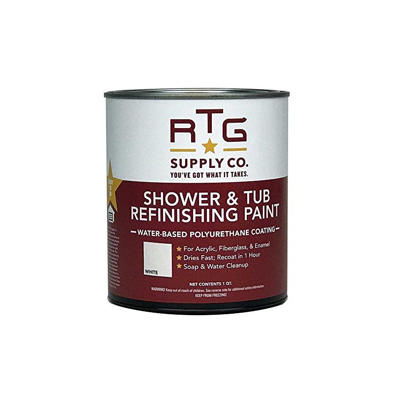 RTG Shower & Tub Refinishing Paint (White)