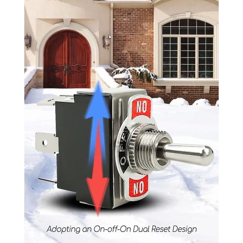 GUZIKO Double Reset Snow Plow Switch Fit for Boss Boot