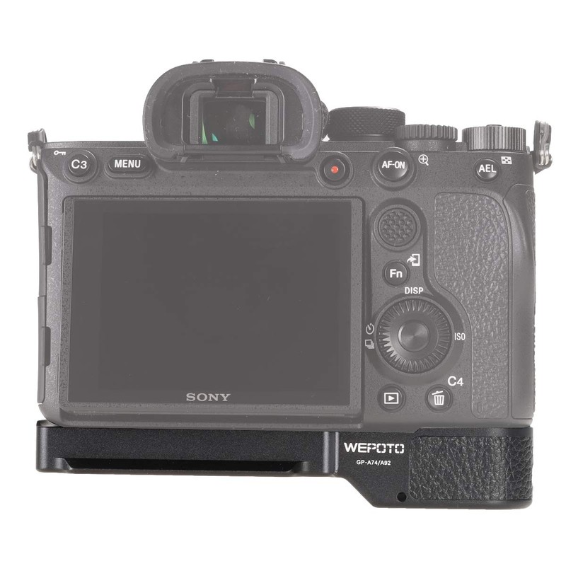 WEPOTO A74 Handle Extension L Angle QR Plate Quick Release