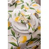 DII Lemon Bliss Colección de Mesa, Mantel, 52 x 52