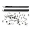 CRAFTMEMORE Single Cap Rivet Setter Rivet Punch Setting Tool Kit,