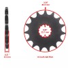 Caltric Blue O-Ring Drive Chain & Sprockets Kit for Kawasaki