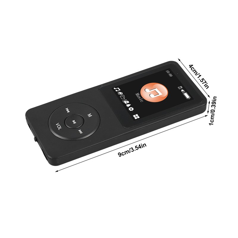 MP3 MP4 Player Bluetooth Lightweight Portable HiFi Music Player with