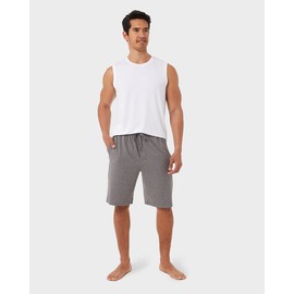 32 DEGREEES Men's Cool Classic Relaxed Tank | Anti-Odor | 4-Way Stretch | Moisture Wicking, White, Large