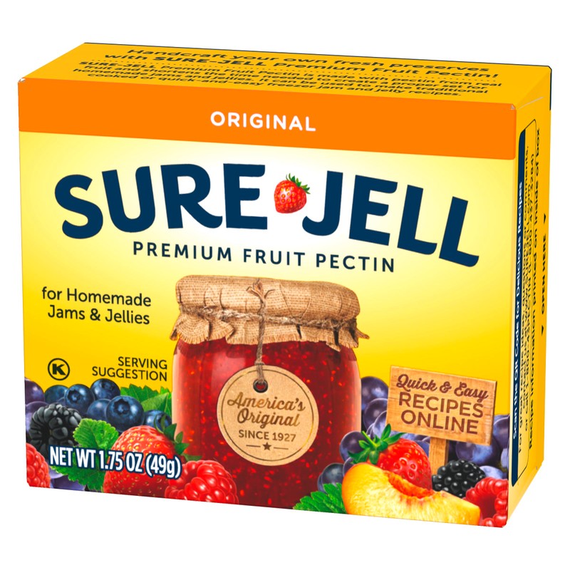 Sure-Jell Original Premium Fruit Pectin, 1.75 Ounce (Pack of 8)