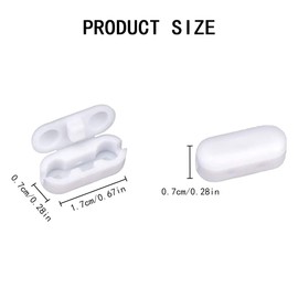 TRKETK Pack of 30 Roller Blind Chain Connectors, Replacement Roller Blind Pull Cord Connectors, Plastic Ball Chain Connectors, Suitable for 4.5 mm Roller Blind Vertical Blind Clips, Roller Blind