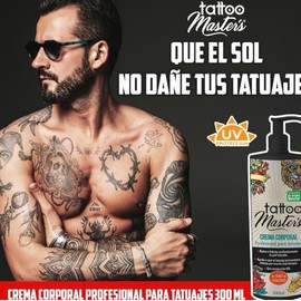 crema corporal para tatuajes 300 ml