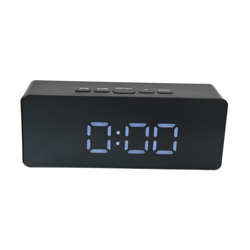LED Clock Multifunctional USB Powered 3 Lighting Modes Snooze Time