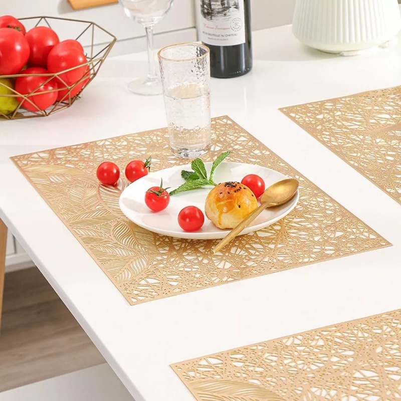 Dolores 6+6 Mantel Individual Antideslizant Posavaso Mesa Decoración