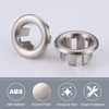 Sink Overflow Ring Brushed Nickel: ARCORA 2 Pack Bathroom Kitchen