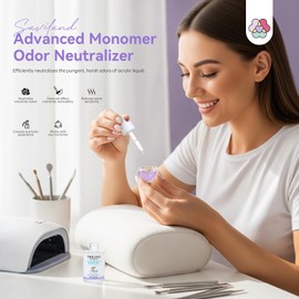 SAVILAND Advanced Acrylic Monomer Odor Neutralizer: 30ml Ocean Breeze Superior Odor Purification Monomer Drops Odor Out for Acrylic Nail Liquid with Dropper for Nail Tech Acrylic Nails NailSalon
