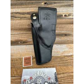 Tex Shoemaker Black Leather Border Patrol Revolver Holsters For S&W K L  - Right Draw K Frame