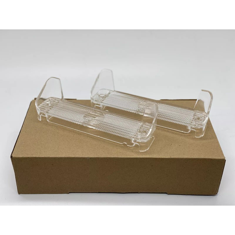 KK 1967 Impala Belair Biscayne Parking Light Lamp Lens Pair Clear
