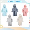 KAKU NANU Bathrobe Kids Towelling Robe Girls Dressing Gown Towel