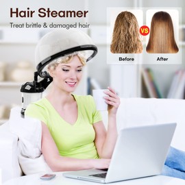 Kingsteam Hair Steamer Kingsteam 2 in 1 Ozone Facial Steamer, Design for Personal Care Use at Home or Salon Barber