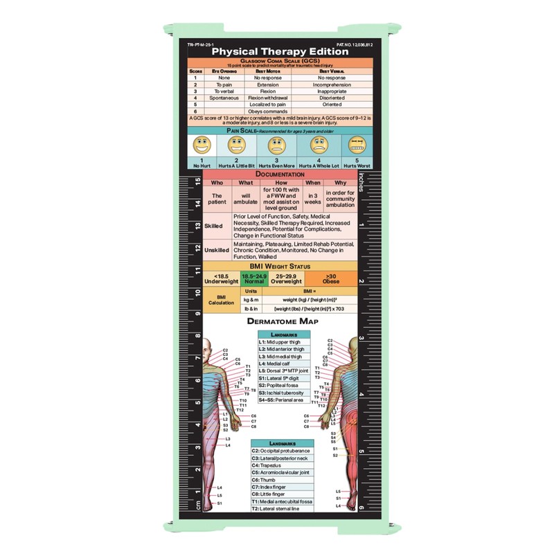 Whitecoat Clipboard® Trifold - Mint Physical Therapy Edition