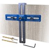TOOMOD Cabinet Hardware Doweling Jig ，Adjustable Cabinet Template Tool for