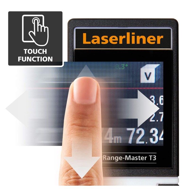 Laserliner LaserRange-Master T3 Line level 30m Black LaserRange-Master T3, Line