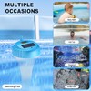 Pool Thermometer Floating Easy Read, Digital Wireless IPX8 Waterproof Thermometer
