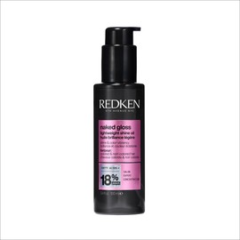 Redken Hair Oil for Ultimate Shine, Heat Protection up to 230°C, with Omega-9 Fatty Acids & pH Balancing Formula, Naked Gloss Lightweight Shine Oil, 100 ml