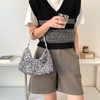 Halgio Sequin Bag, Sparkly Bag, Party Bag, Wedding Bag, Silver,